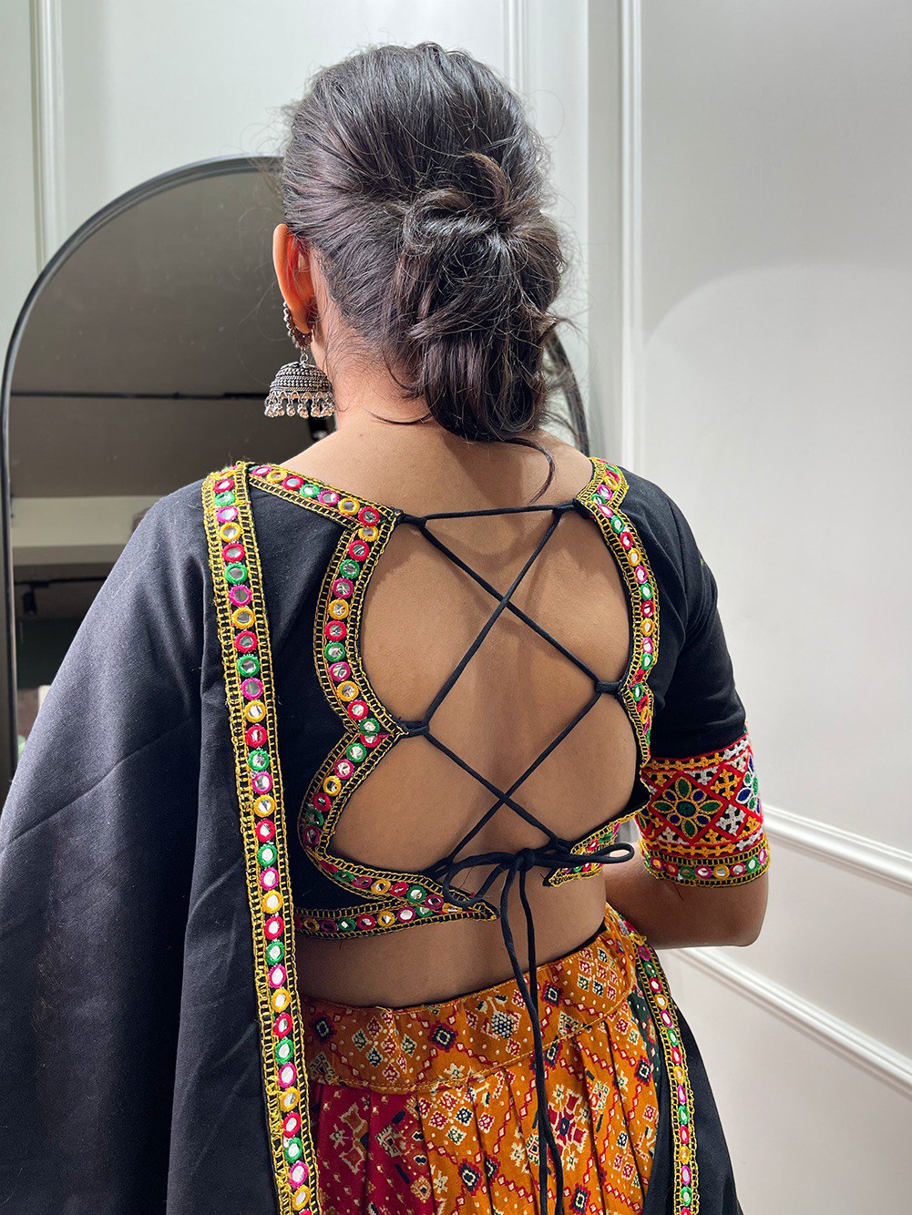 Buy Green Silk Embroidery Big Kalyani Booti Deep V Stripe Lehenga Set For  Women by Deep Thee Online at Aza … in 2023 | Lehenga designs latest, Choli  designs, Lehnga designs