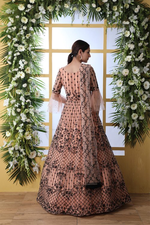 Mint Green Bridal Mesh Net Fabric Long Dress Design French Sequins Petal Net  Lace Beading Materials - Lace - AliExpress
