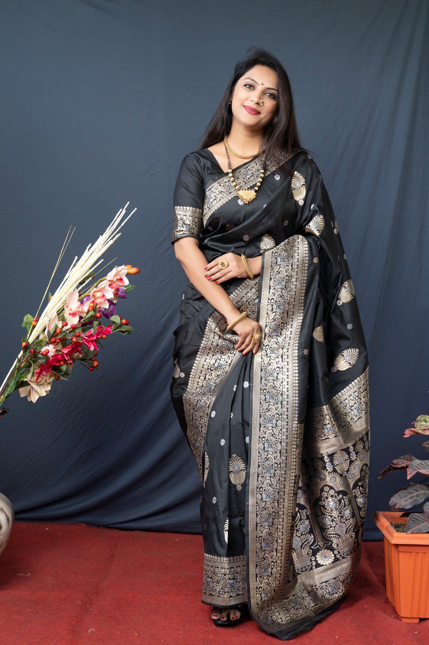 Kanchipuram Pure Silk With gold jari handloom saree