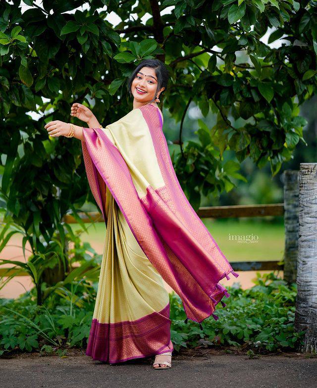 Beautiful Indian Young Girl In Traditional Saree Posing Outdoors Stock  Photo, Picture and Royalty Free Image. Image 147639159.